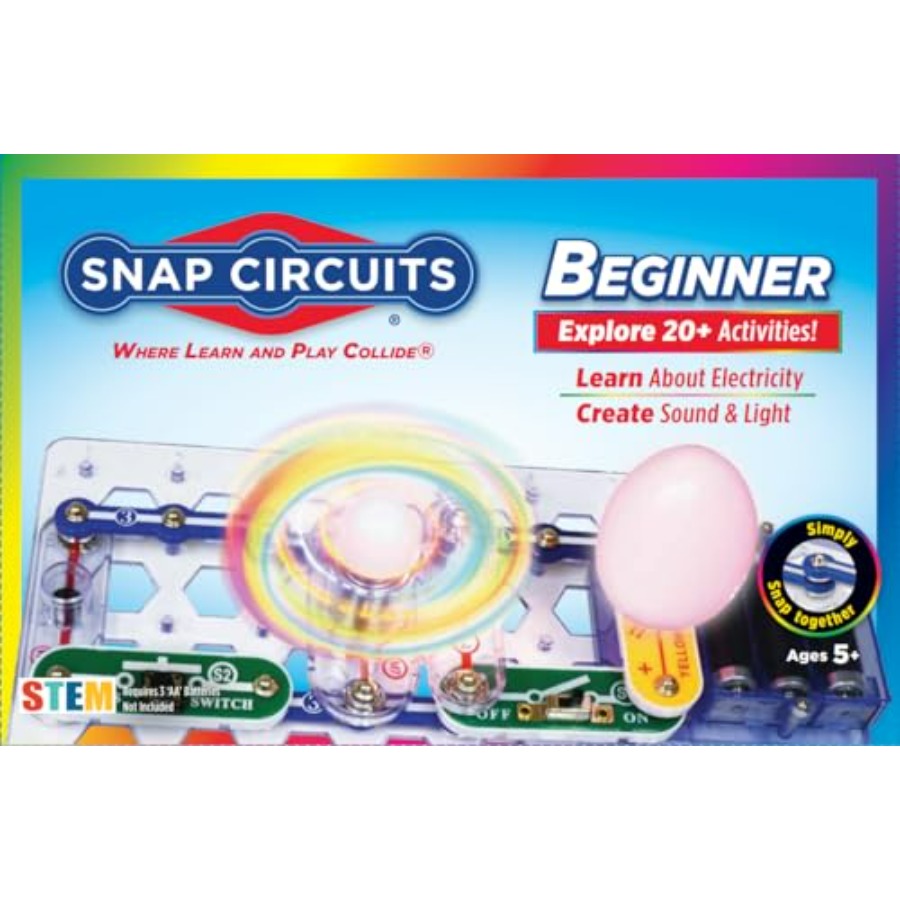 Circuit Snap Kit - Snap Circuits Beginner, Electronics Exploration Kit,