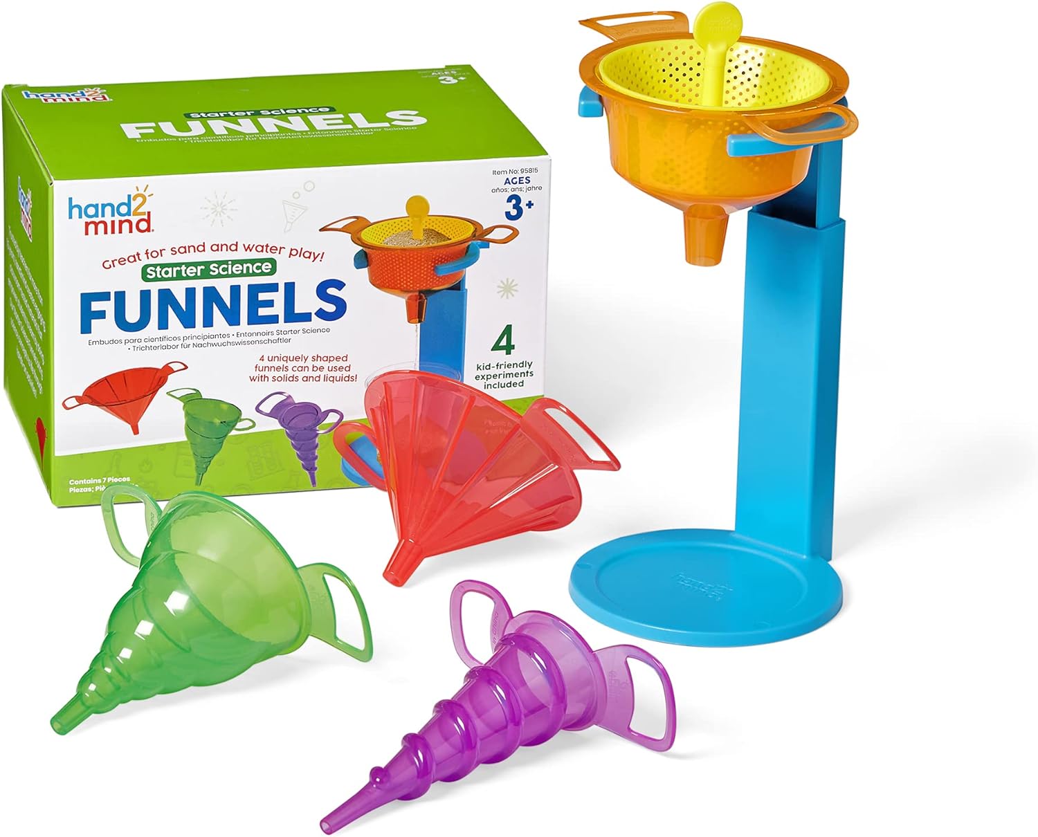 Science Toys - Kids Science Funnels Set for Sensory