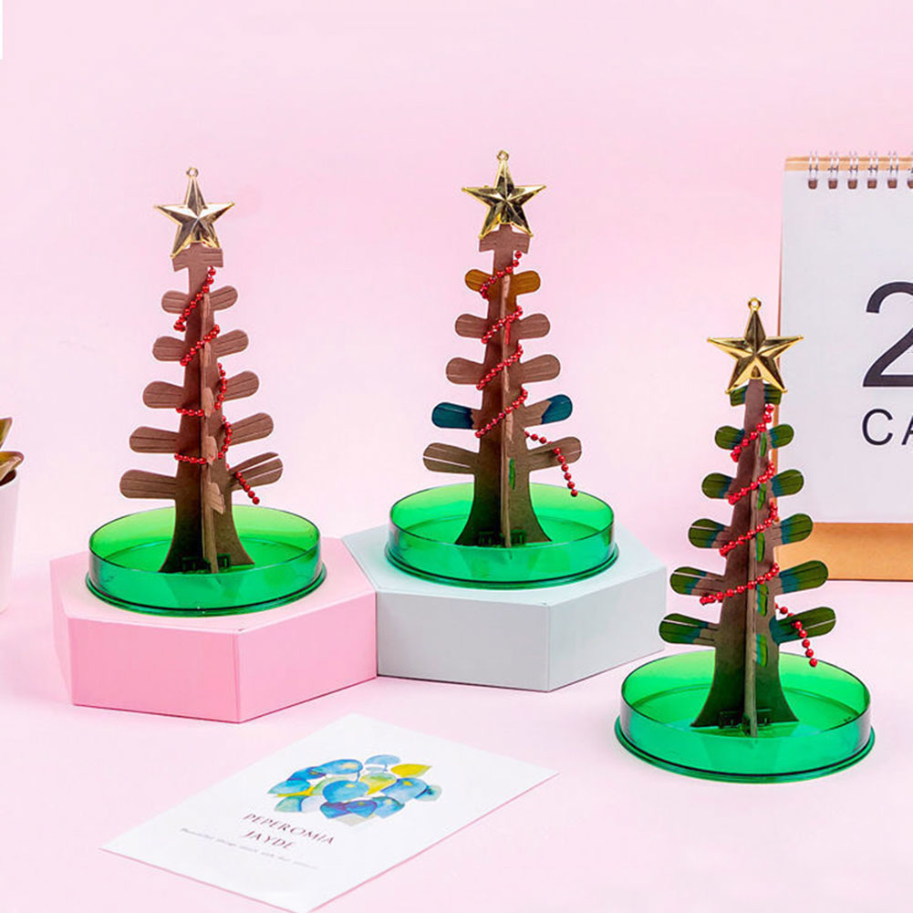 Crystal Growing Kit - Magics Growing Xmas Tree Kit For