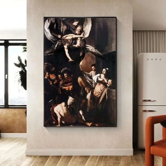 Star Map Poster - Amazing Religion Artworks Narcissuss By Caravaggio