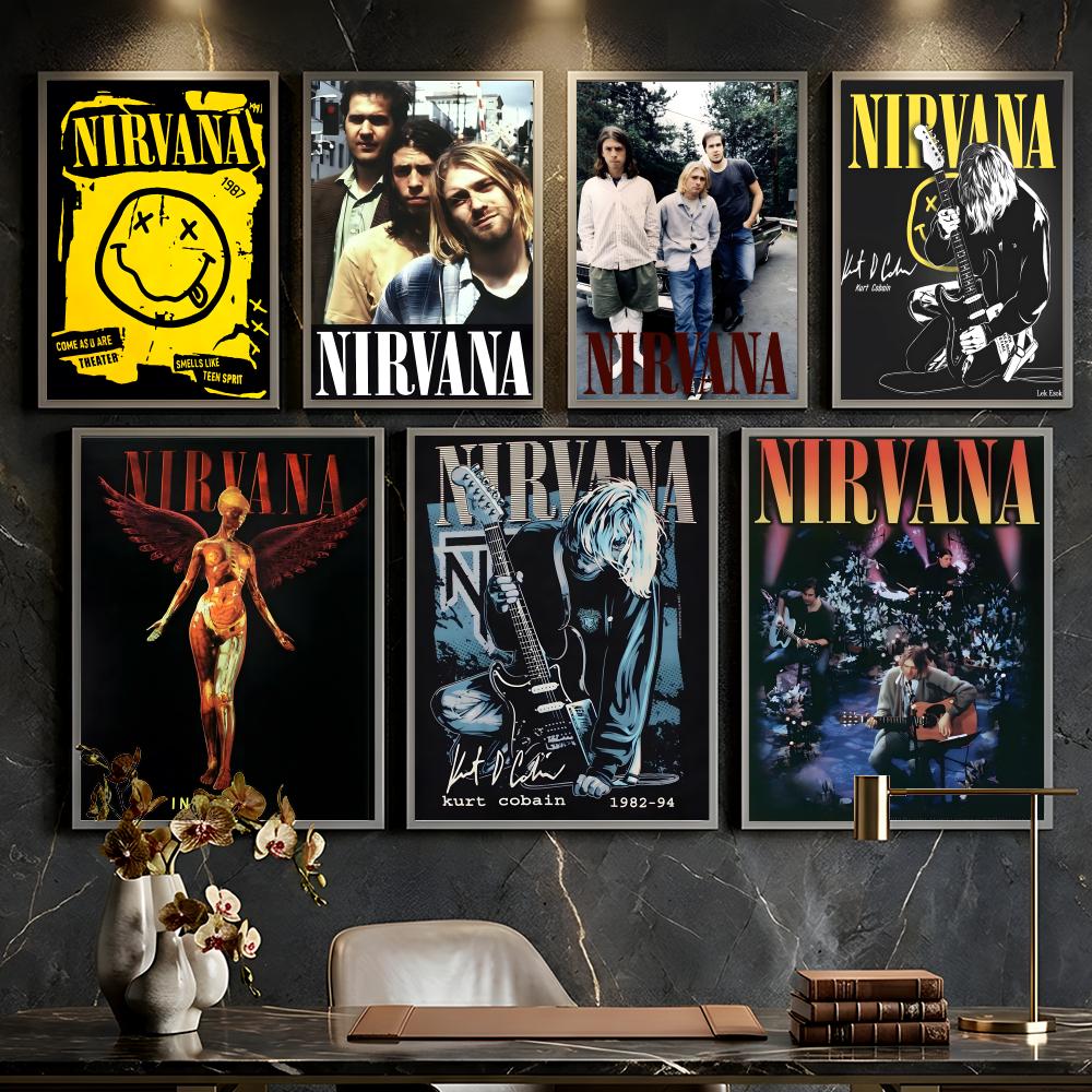 Nirvana Poster --HD-- Self-Adh - Star Map Poster avis et prix