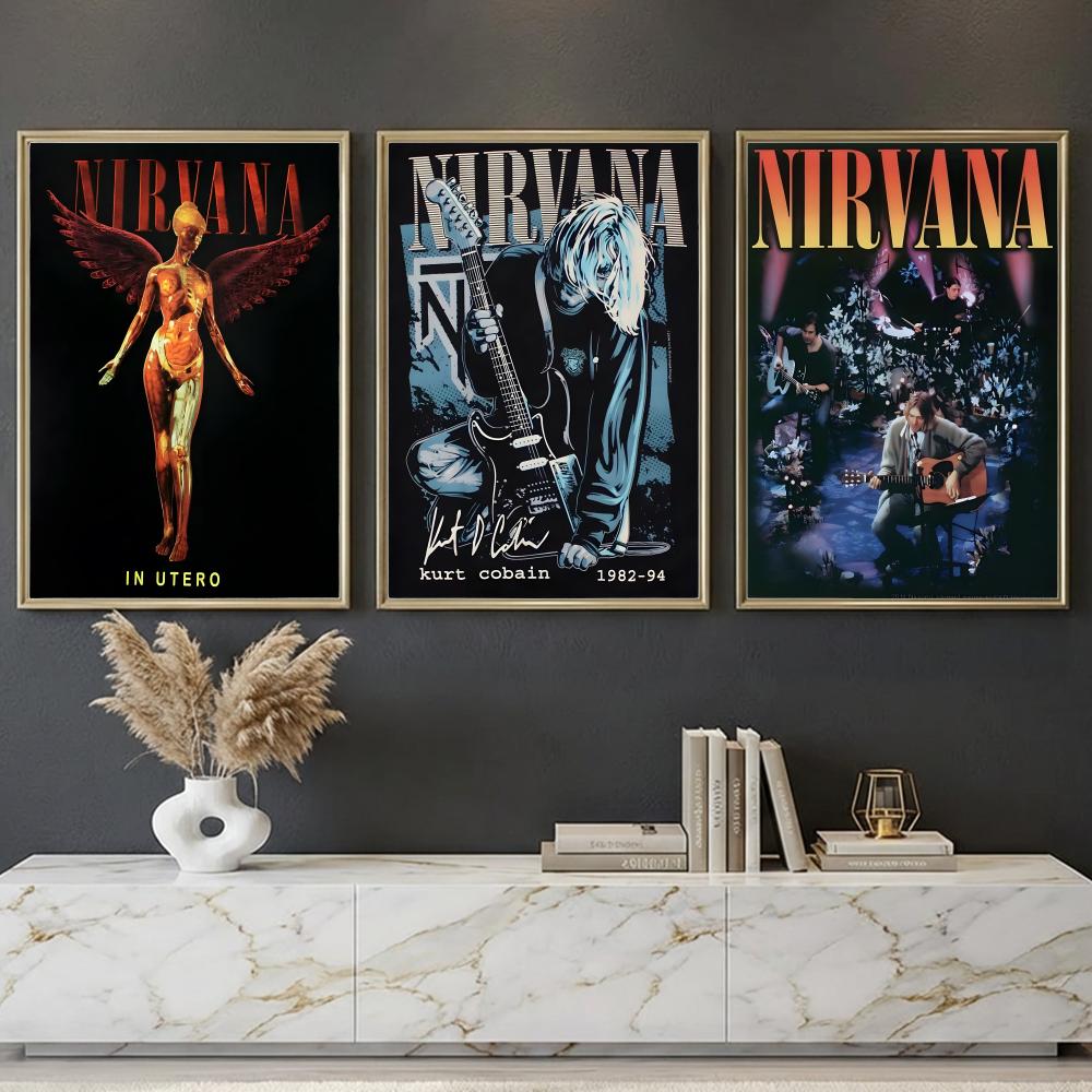 Nirvana Poster --HD-- Self-Adh - Star Map Poster avis et prix