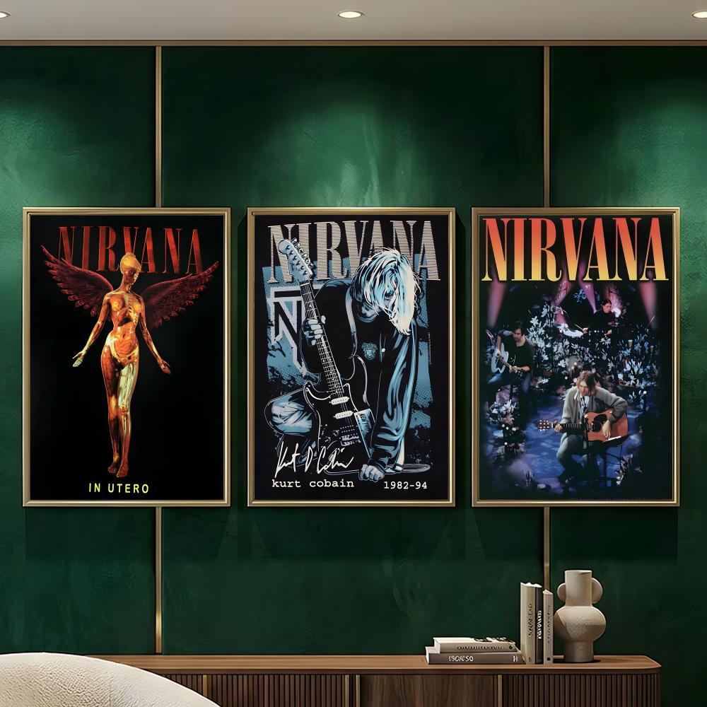Nirvana Poster --HD-- Self-Adh - Star Map Poster avis et prix