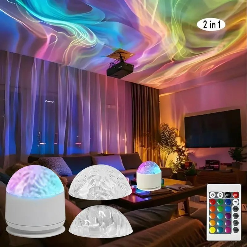 1pcs 2-in-1 Aurora Borealis &  - Planetarium Projector Home avis et prix
