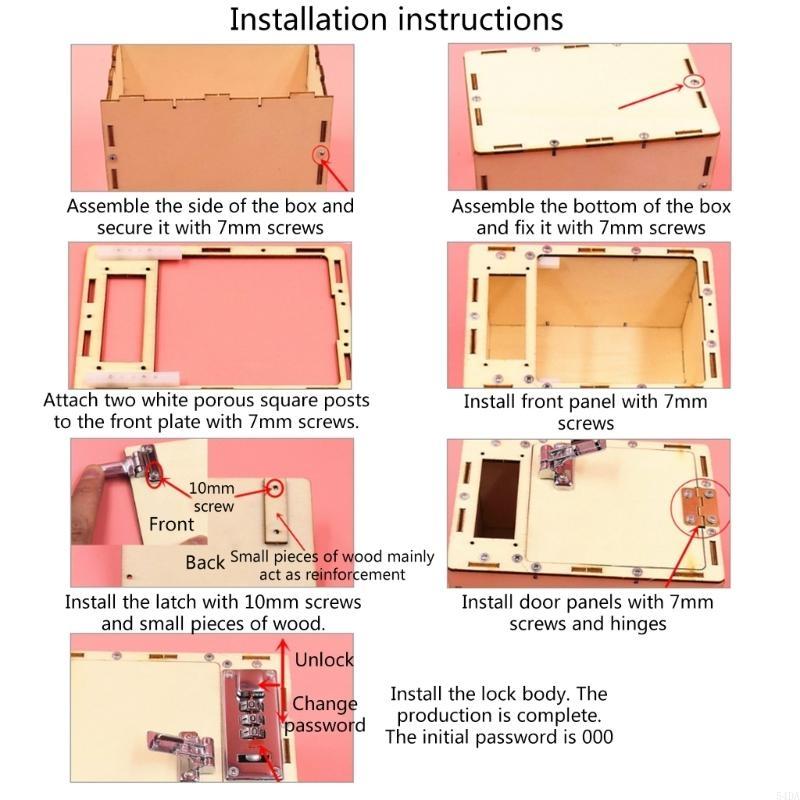 54DA DIY Strongbox Making Kits - Science Project Toys Making avis et prix