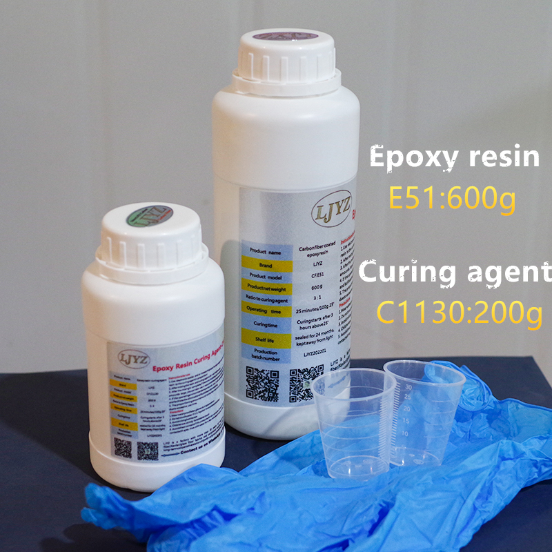 Carbon fiber resin epoxy E51 3 - Crystal Growing Kit avis et prix