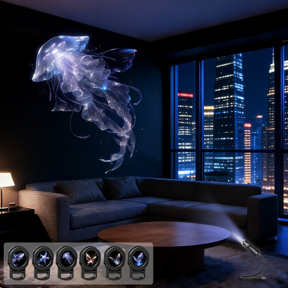 USB Butterfly & Jellyfish Star - Planetarium Projector Home avis et prix