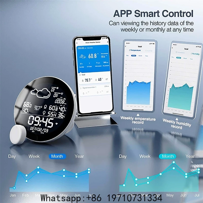 Wifi Smart Weather Stations Ap - Weather Station Indoor avis et prix