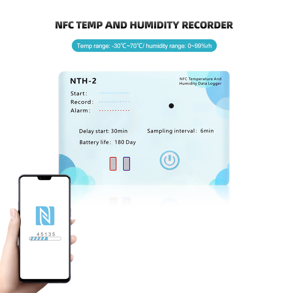 NFC Induction Temperature Logg - Weather Station Indoor avis et prix