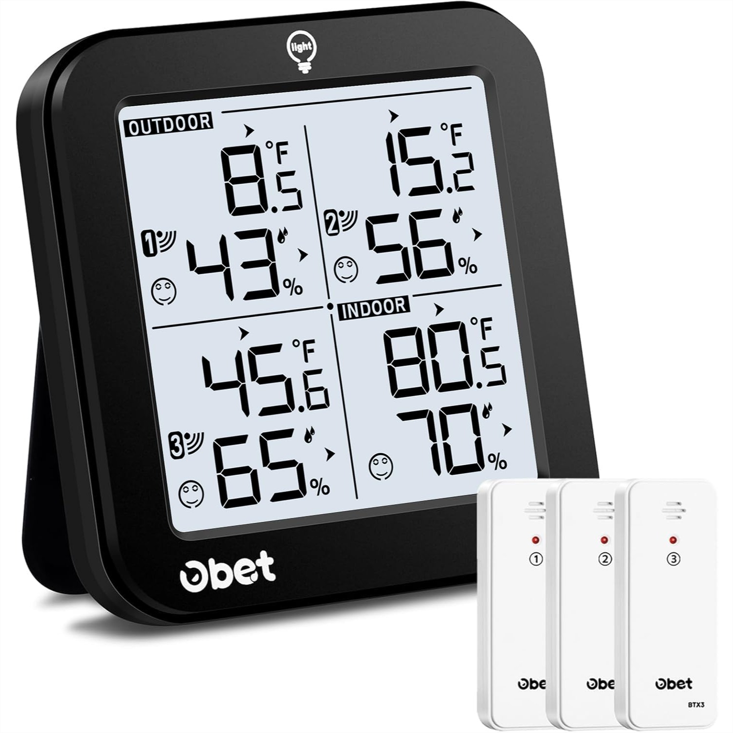 Wireless Weather Station with  - Weather Station Indoor avis et prix