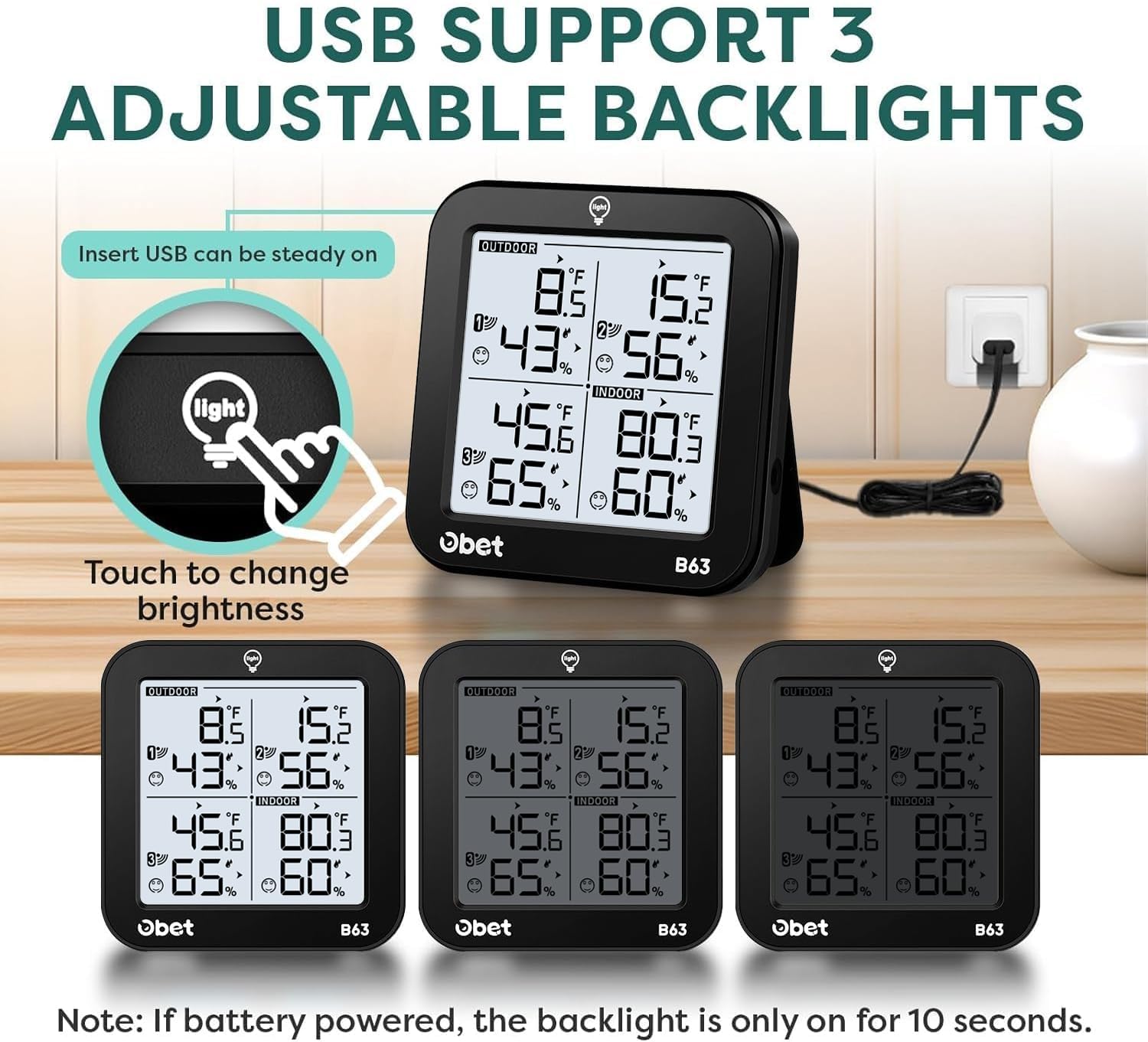 Wireless Weather Station with  - Weather Station Indoor avis et prix