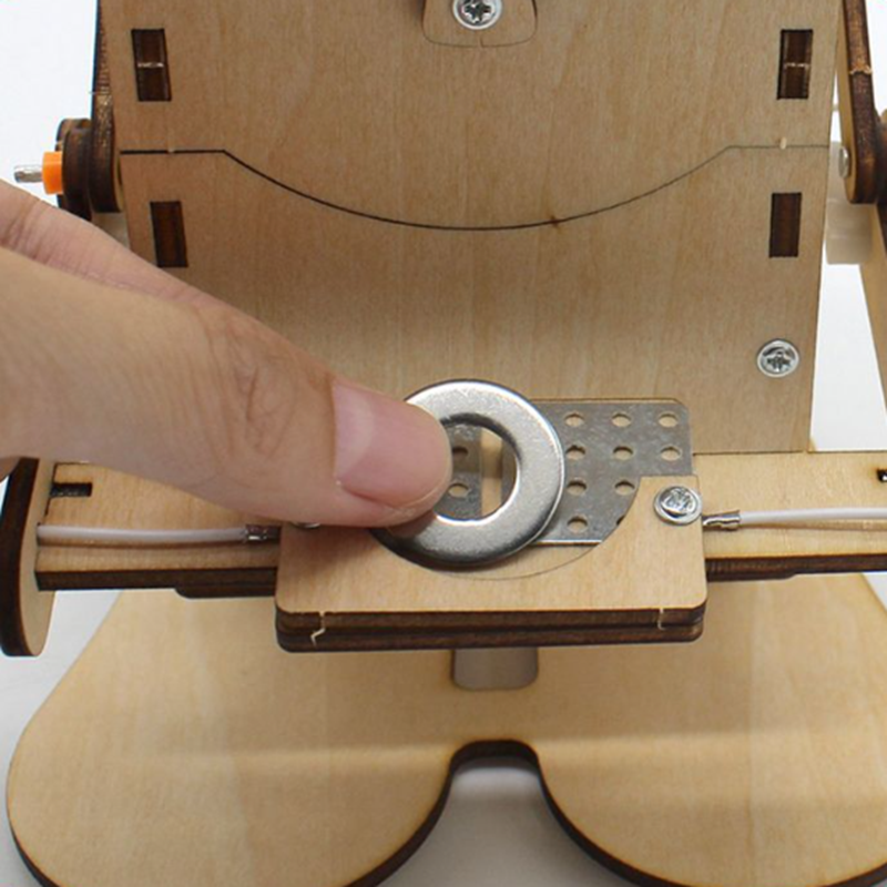 Wooden Assemble DIY Robot Eati - Science Max avis et prix