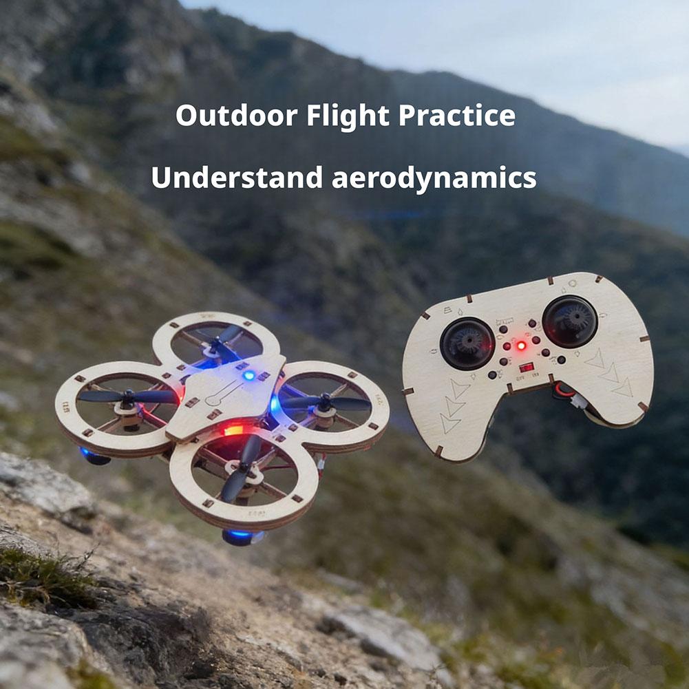 DIY Wooden RC Drone Quadcopter - Science Max avis et prix