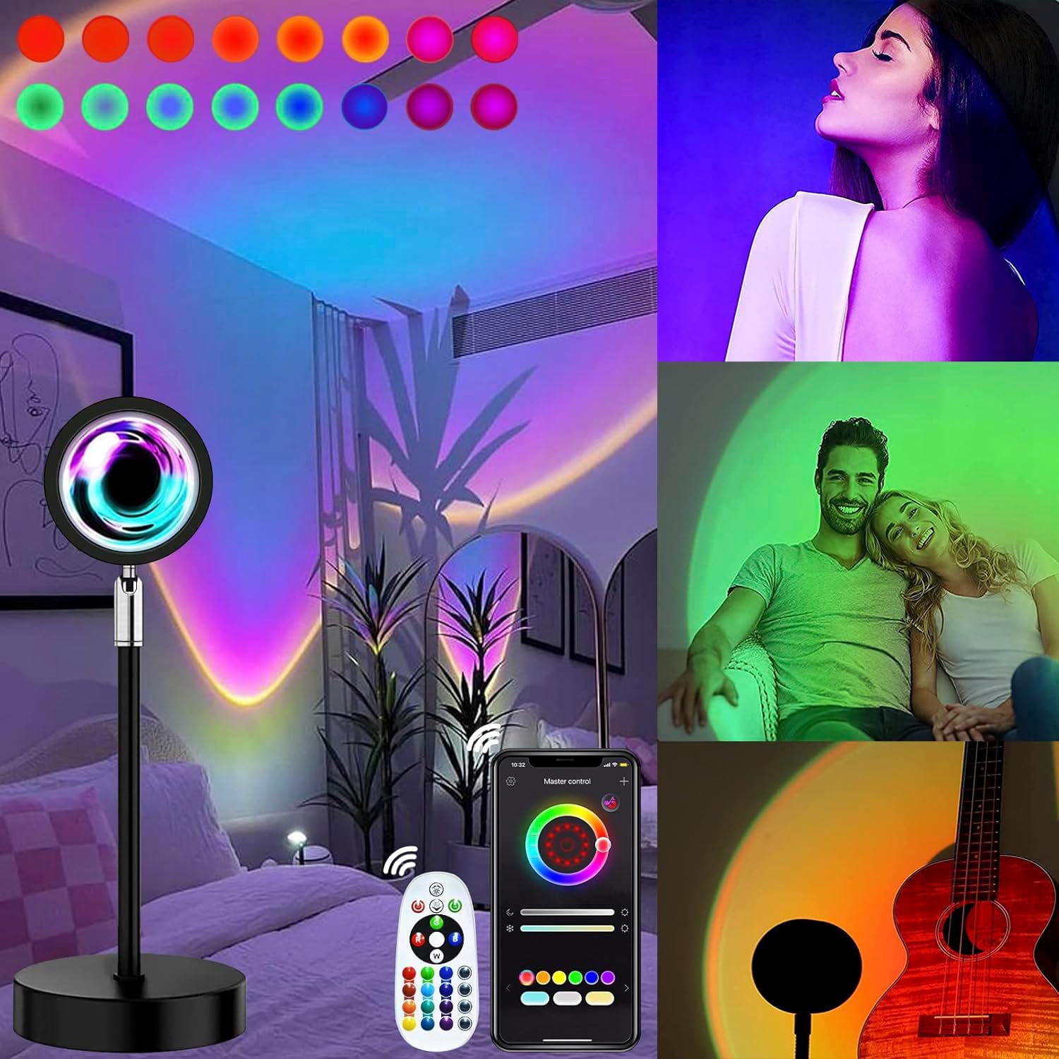 Smart Bluetooth USB Sunset Pro - Planetarium Projector Home avis et prix