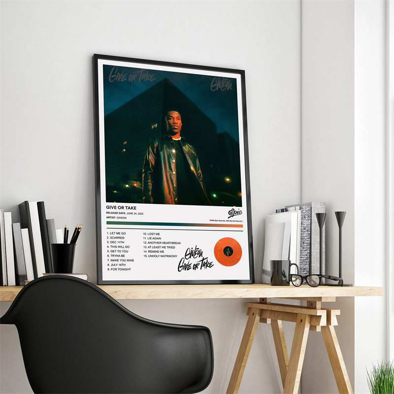 Pop rapper Music Album Cover G - Star Map Poster avis et prix