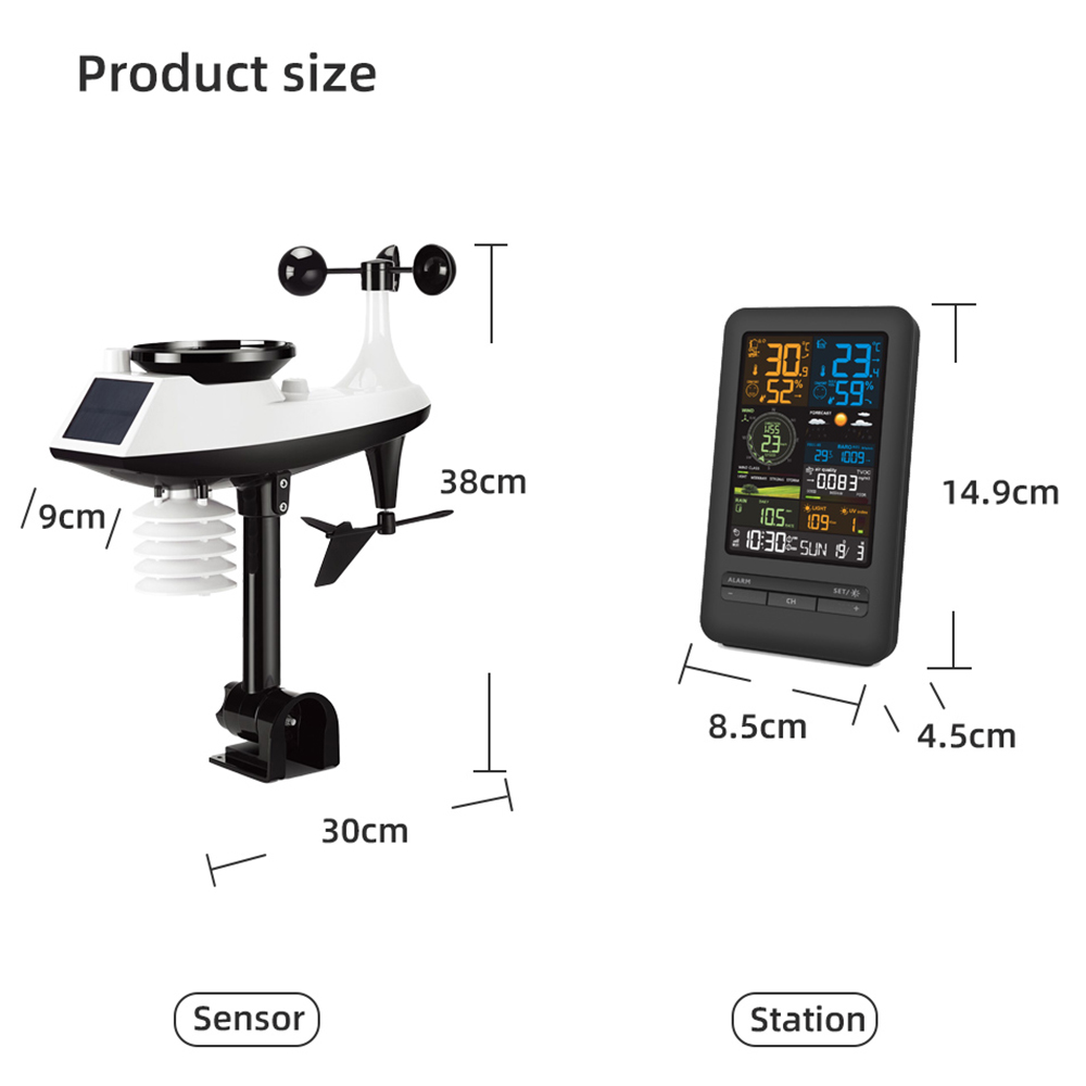 FJ3395TY /FJ3390A Weather Stat - Weather Station Indoor avis et prix