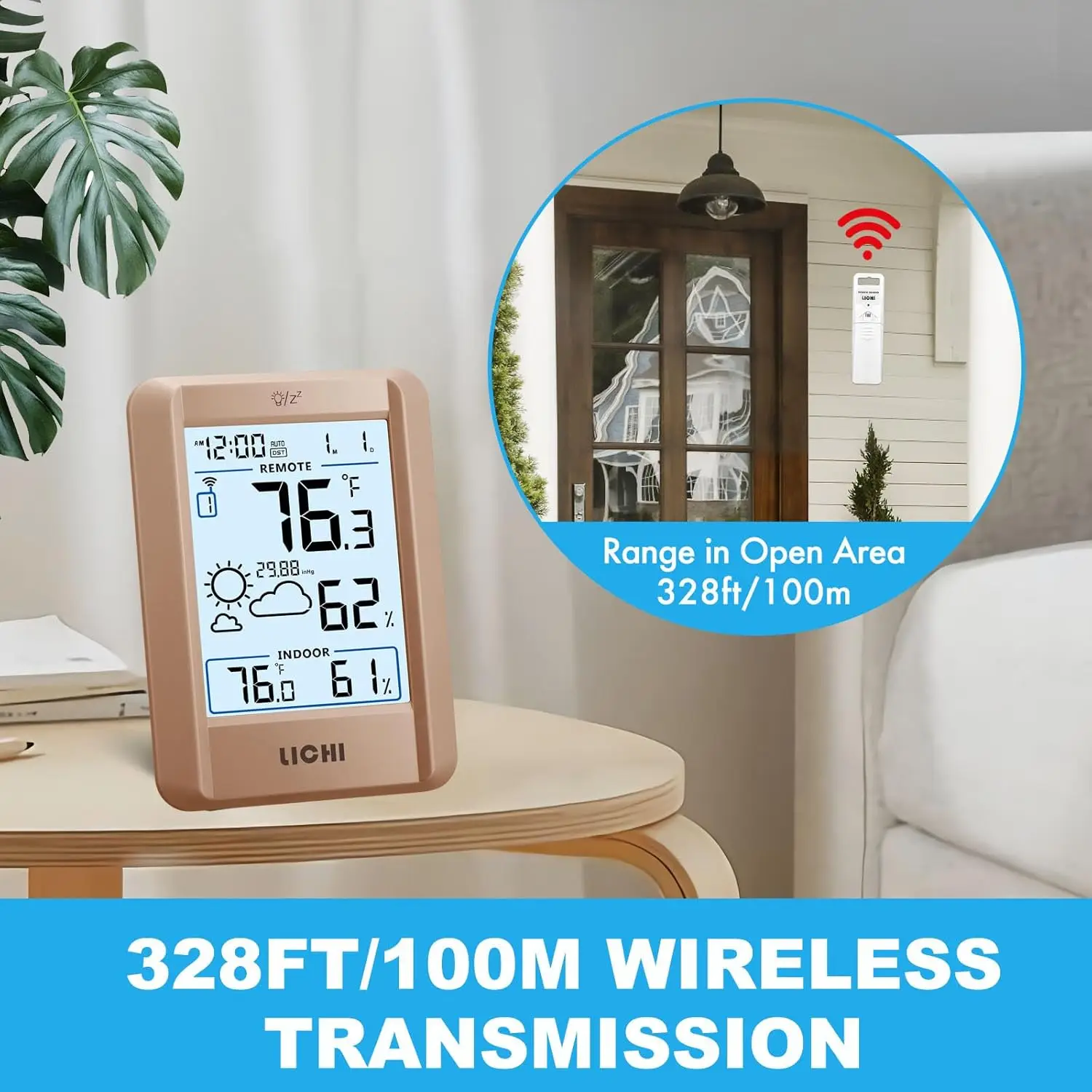 Wireless Weather Station With  - Weather Station Indoor avis et prix