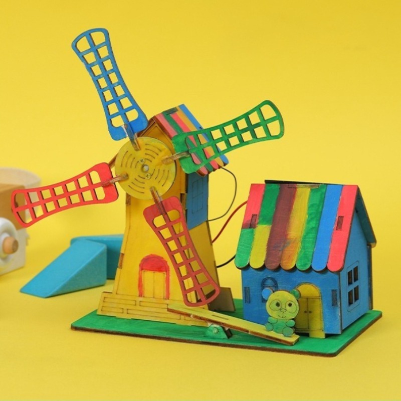 Solar windmill houses, childre - Science Max avis et prix