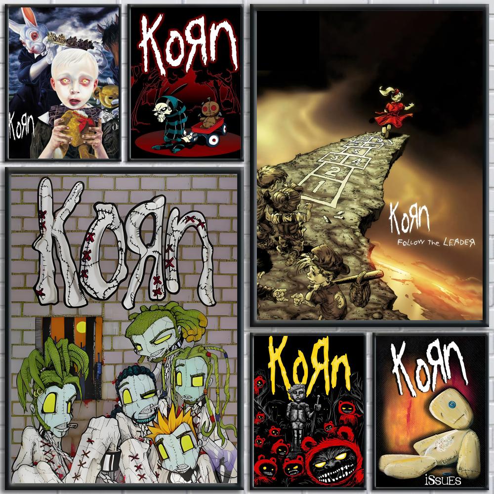 K-Korn Hot Metal Rock Band Pos - Star Map Poster avis et prix