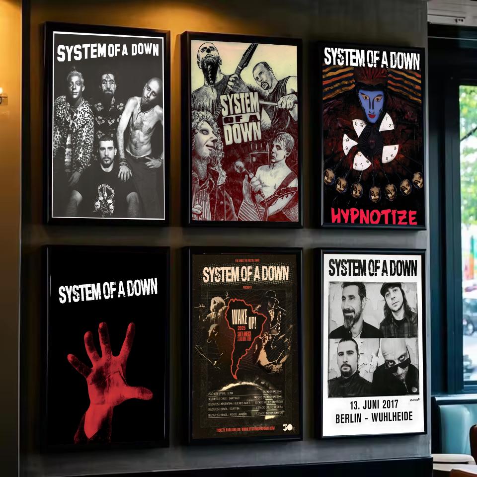 Band S-system of a Down  Poste - Star Map Poster avis et prix