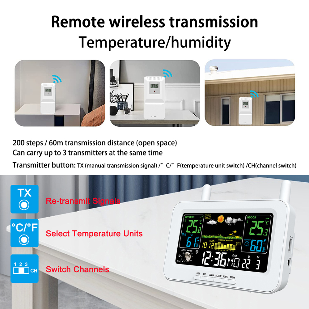 Weather Station Wireless Indoo - Weather Station Indoor avis et prix