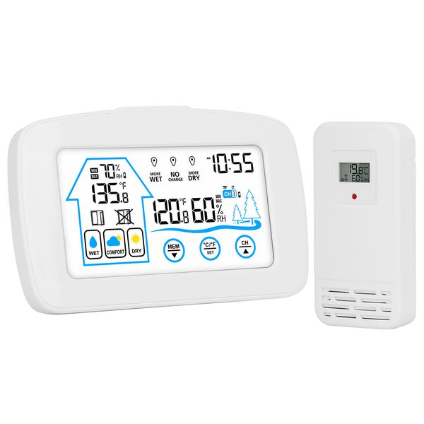 Wireless Weather Station with  - Weather Station Indoor avis et prix