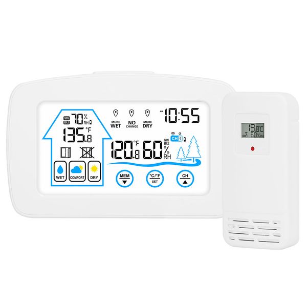 Wireless Weather Station with  - Weather Station Indoor avis et prix