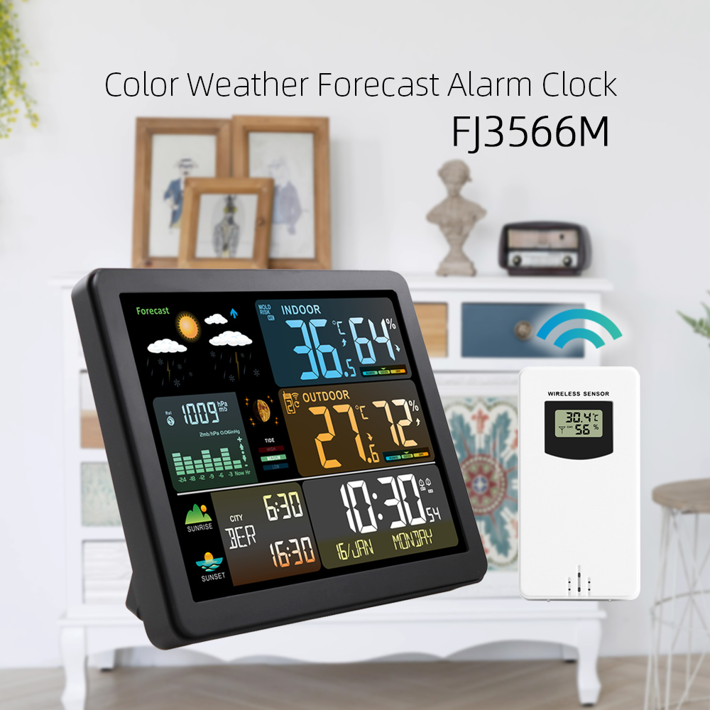 Multifunctional Large Color Sc - Weather Station Indoor avis et prix