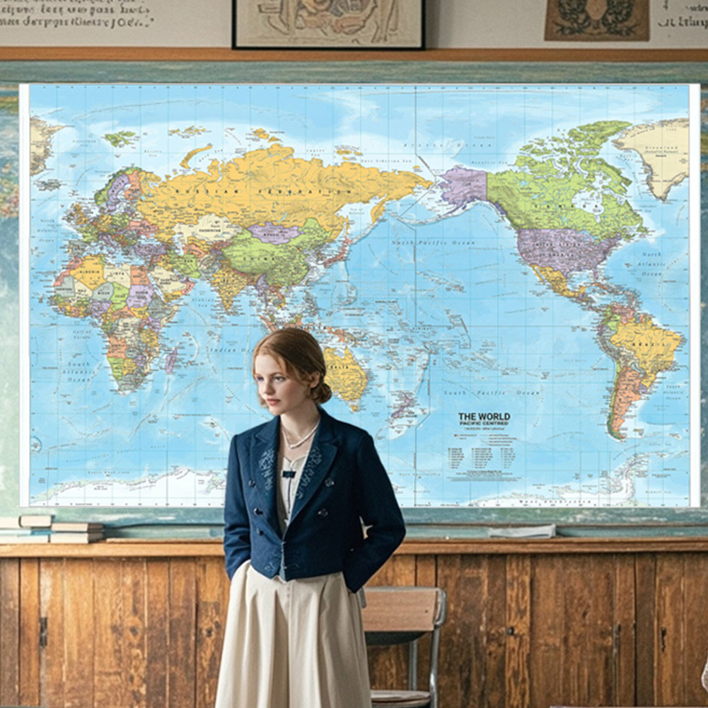 World Map 2012 Fabric Large Po - Star Map Poster avis et prix