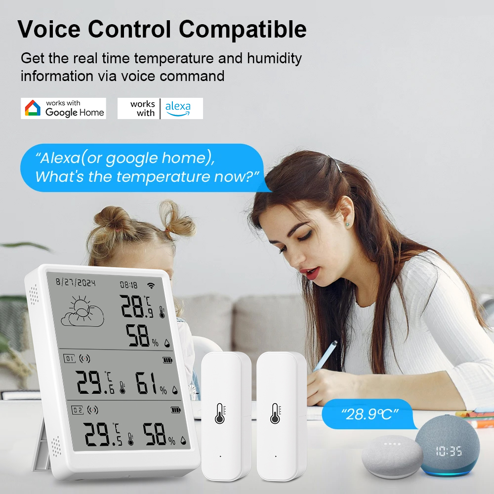SMATRUL Tuya WiFi High Precisi - Weather Station Indoor avis et prix