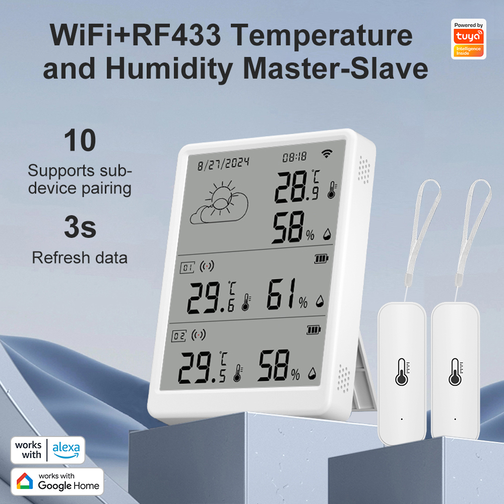 SMATRUL Tuya WiFi High Precisi - Weather Station Indoor avis et prix