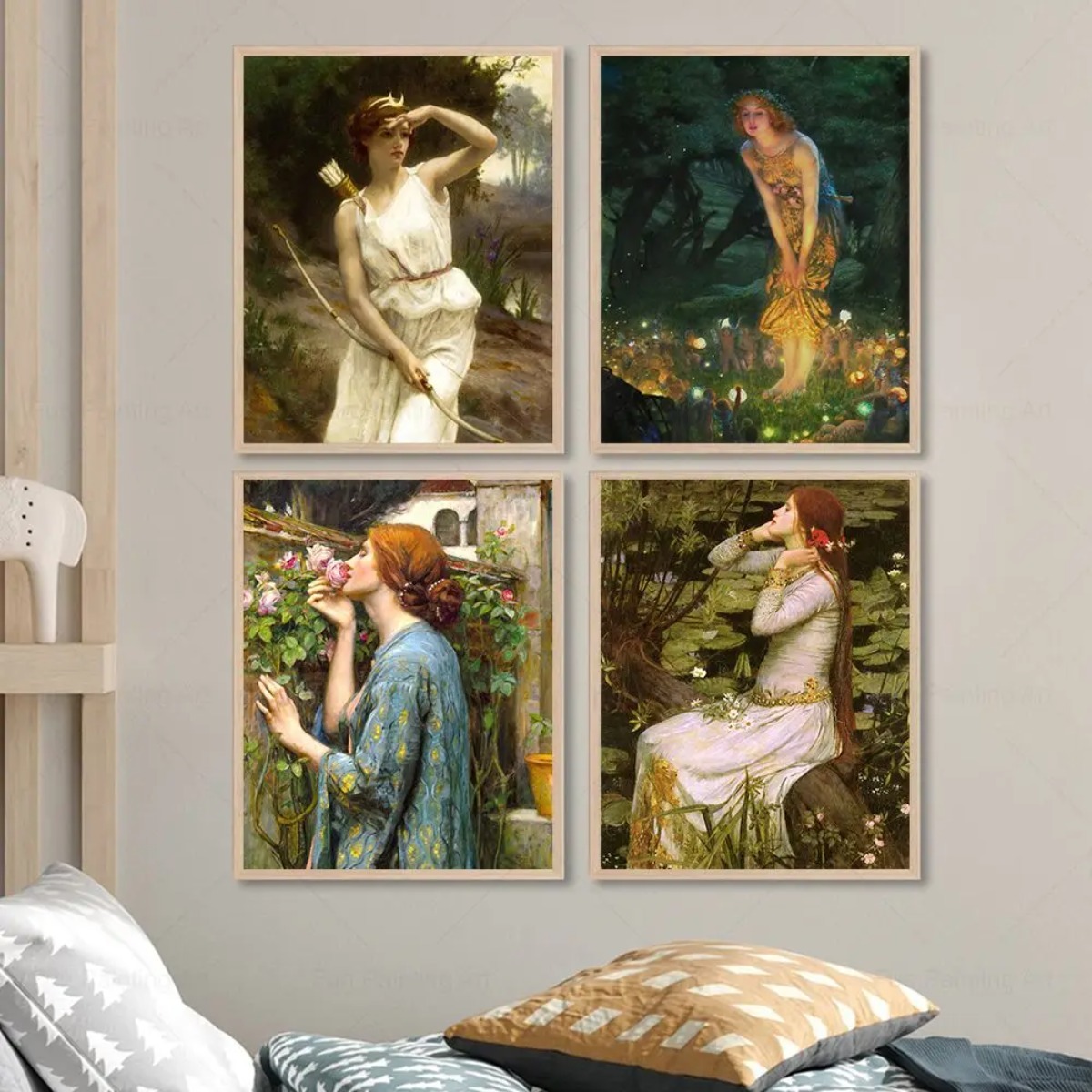 Pre-Raphaelite British Art Set - Star Map Poster avis et prix