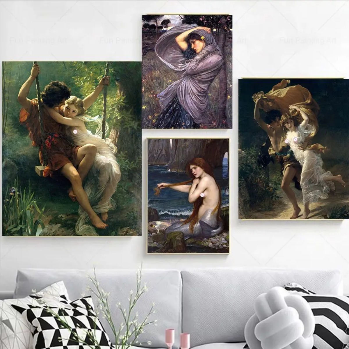 Pre-Raphaelite British Art Set - Star Map Poster avis et prix