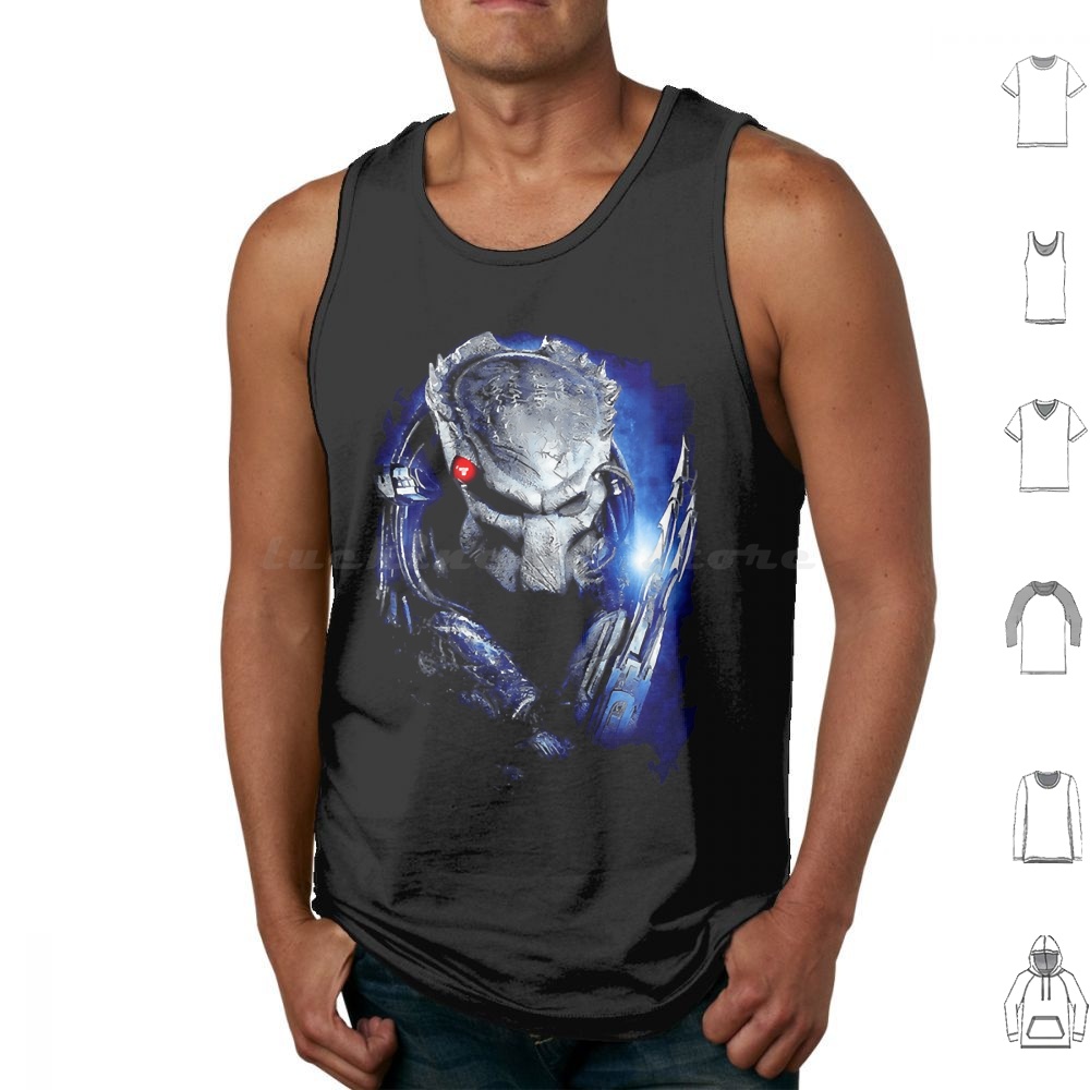 The-Blue Tank Tops Vest Sleeve - Science Hunter avis et prix