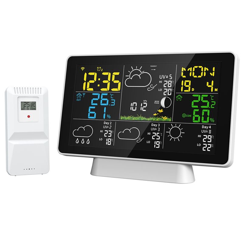 AEE8-LCD Weather Station Wirel - Weather Station Indoor avis et prix