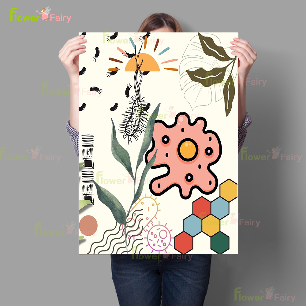 Cartoon Microbiology Watercolo - Science Nursery avis et prix