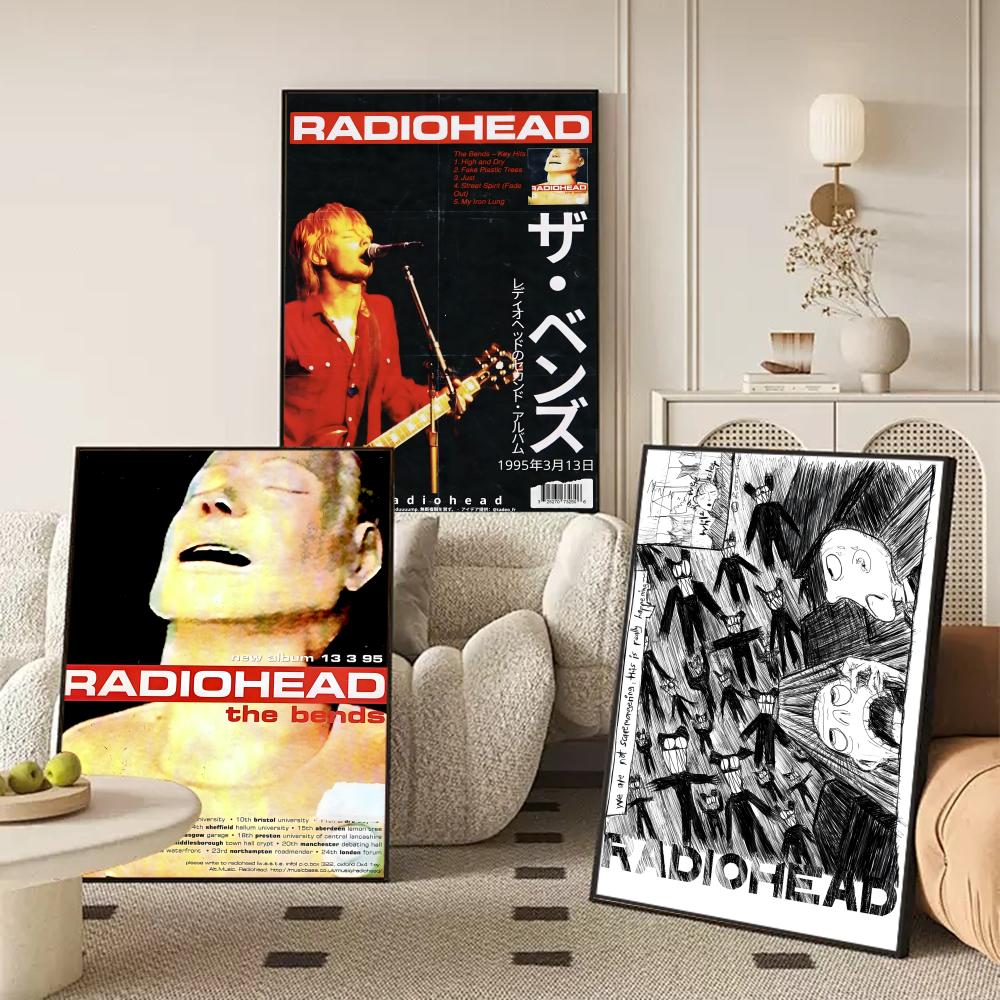 Rock Band Characters Radiohead - Star Map Poster avis et prix