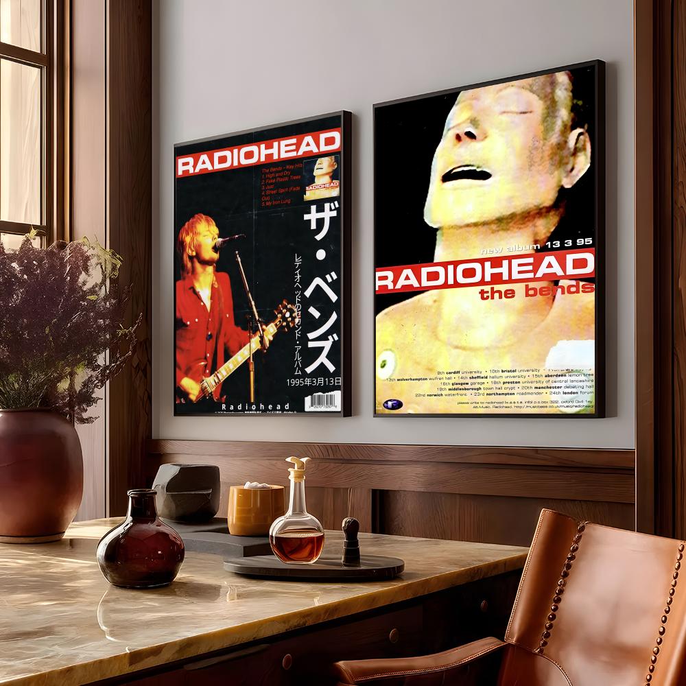 Rock Band Characters Radiohead - Star Map Poster avis et prix