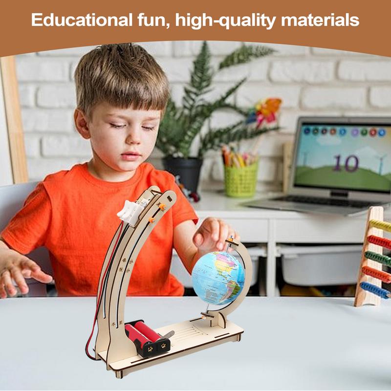 Wooden Satellite Model Making  - Science Project Toys Making avis et prix