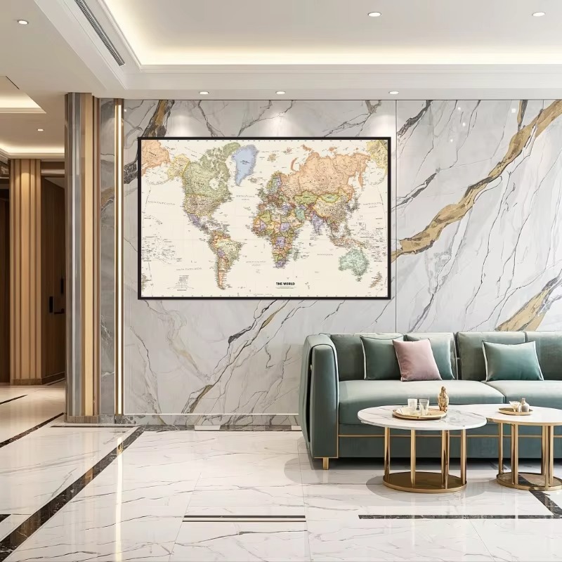 Vintage Hanging Poster World M - Star Map Poster avis et prix