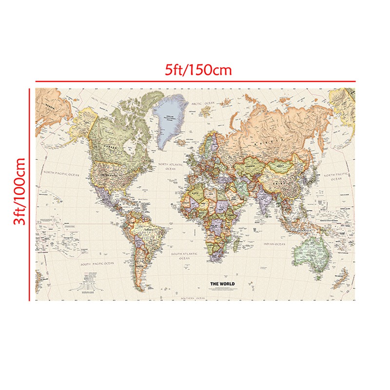 Vintage Hanging Poster World M - Star Map Poster avis et prix